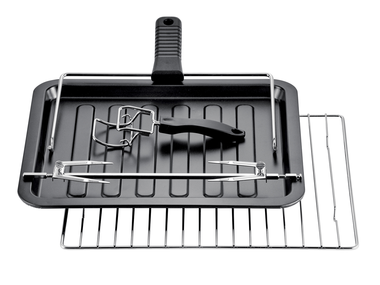 Forno elettrico con grill Silvercrest Kitchen Tools, prezzo 59.00 € 
- Con spiedo ...