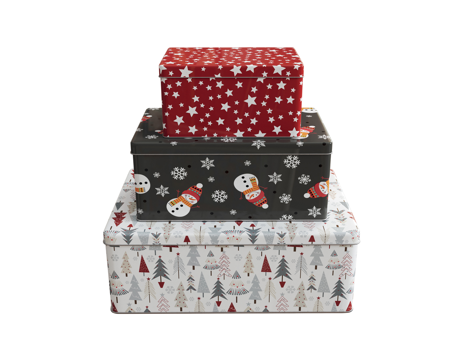 OTMVicor 12 Scatole Per Biscotti Natalizi Con Finestra, Kraft Marrone, 22x15x7 Cm, Con Nastri Ed Etichette