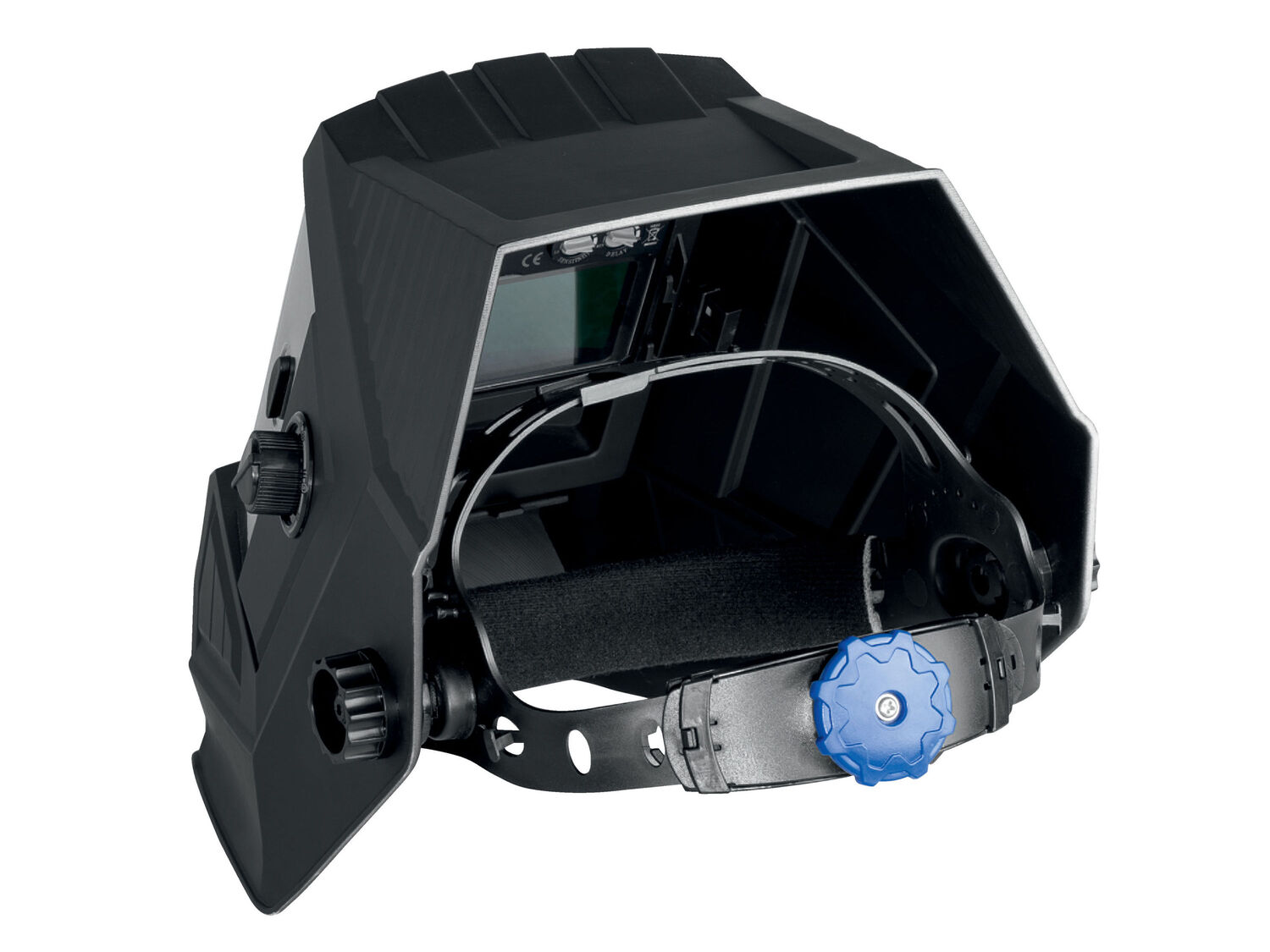 Maschera automatica da saldatore con LED Parkside, prezzo 24.99 € 
- Oscuramento ...