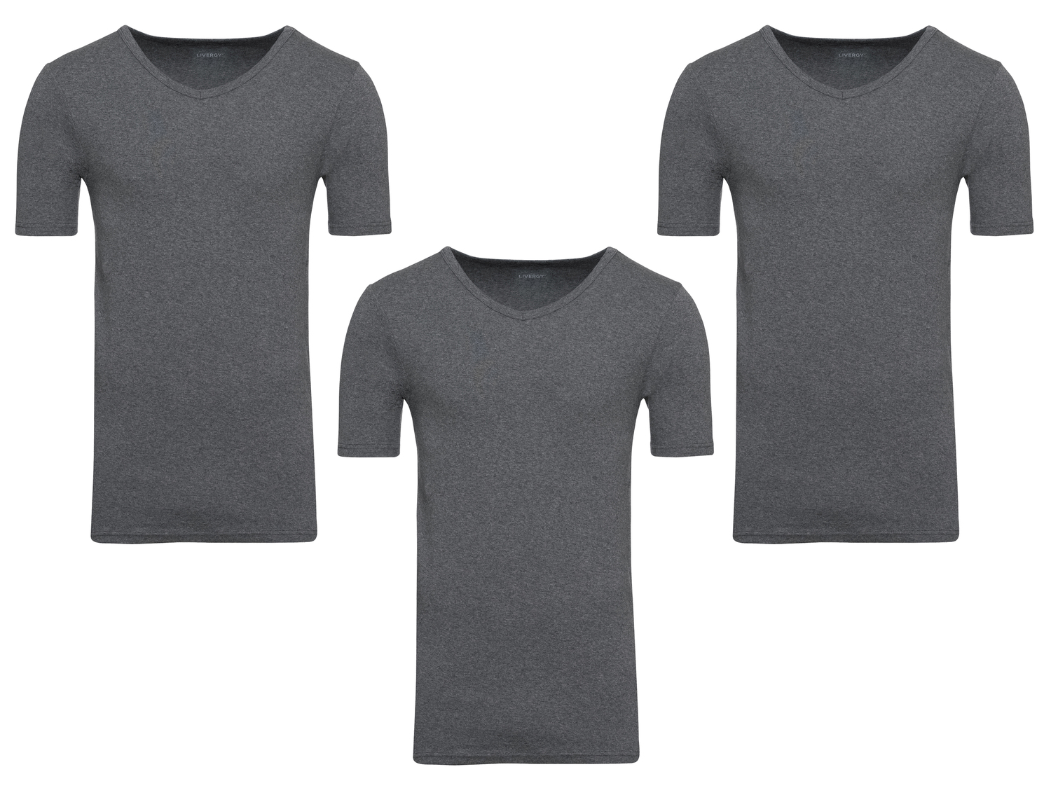 T-shirt intima da uomo Livergy, prezzo 9.99 &#8364; 
3 pezzi - Misure: M-XL ...