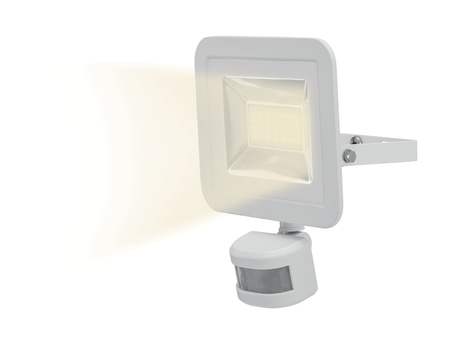 Faro LED da esterni Livarno, prezzo 9.99 € 
Sensore crepuscolare regolabile a ...