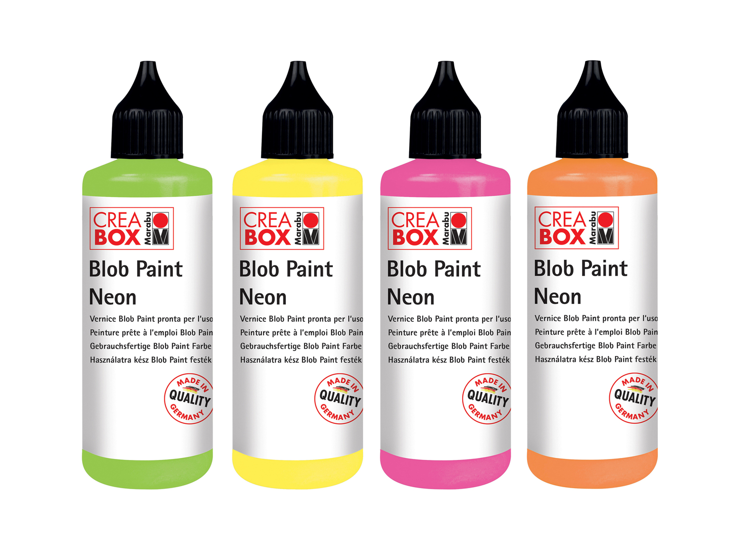 Set vernice per Blob Paint , prezzo 9.49 &#8364;  
-  4 x 90 ml