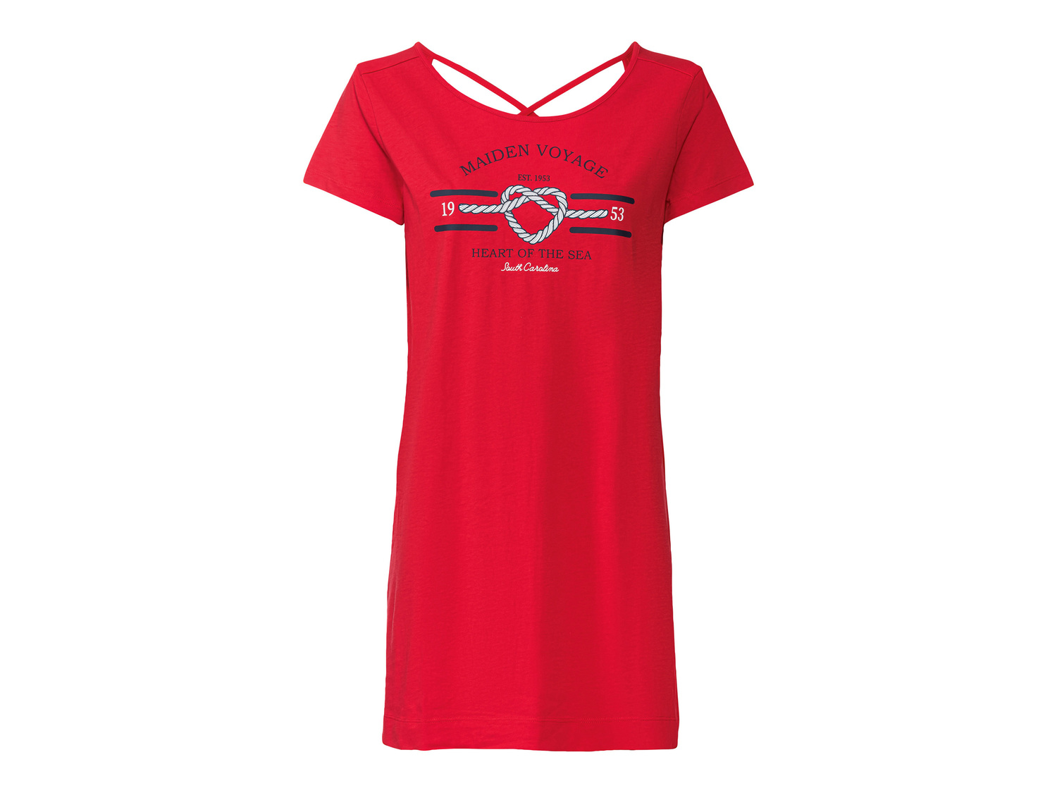 T-shirt lunga da donna Esmara, prezzo 4.99 &#8364; 
Misure: S-L 
- Puro cotone
Caratteristiche

- ...