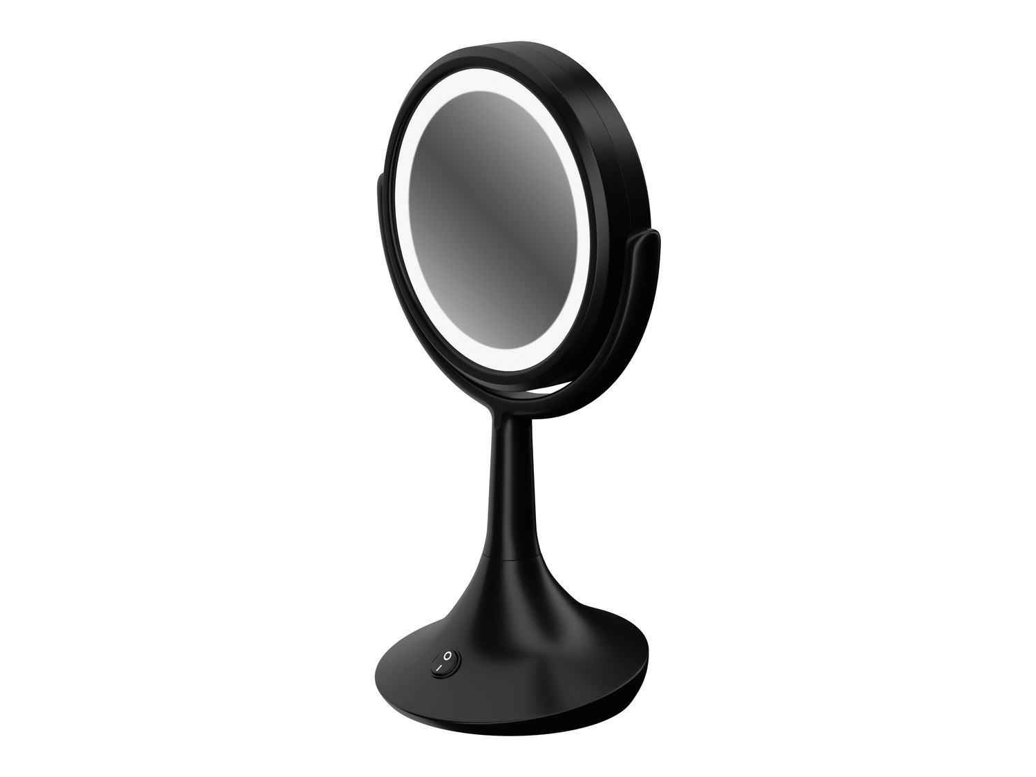 Specchio a LED per il trucco Livarno, prezzo 17.99 &#8364; 
- Bordo con luce ...