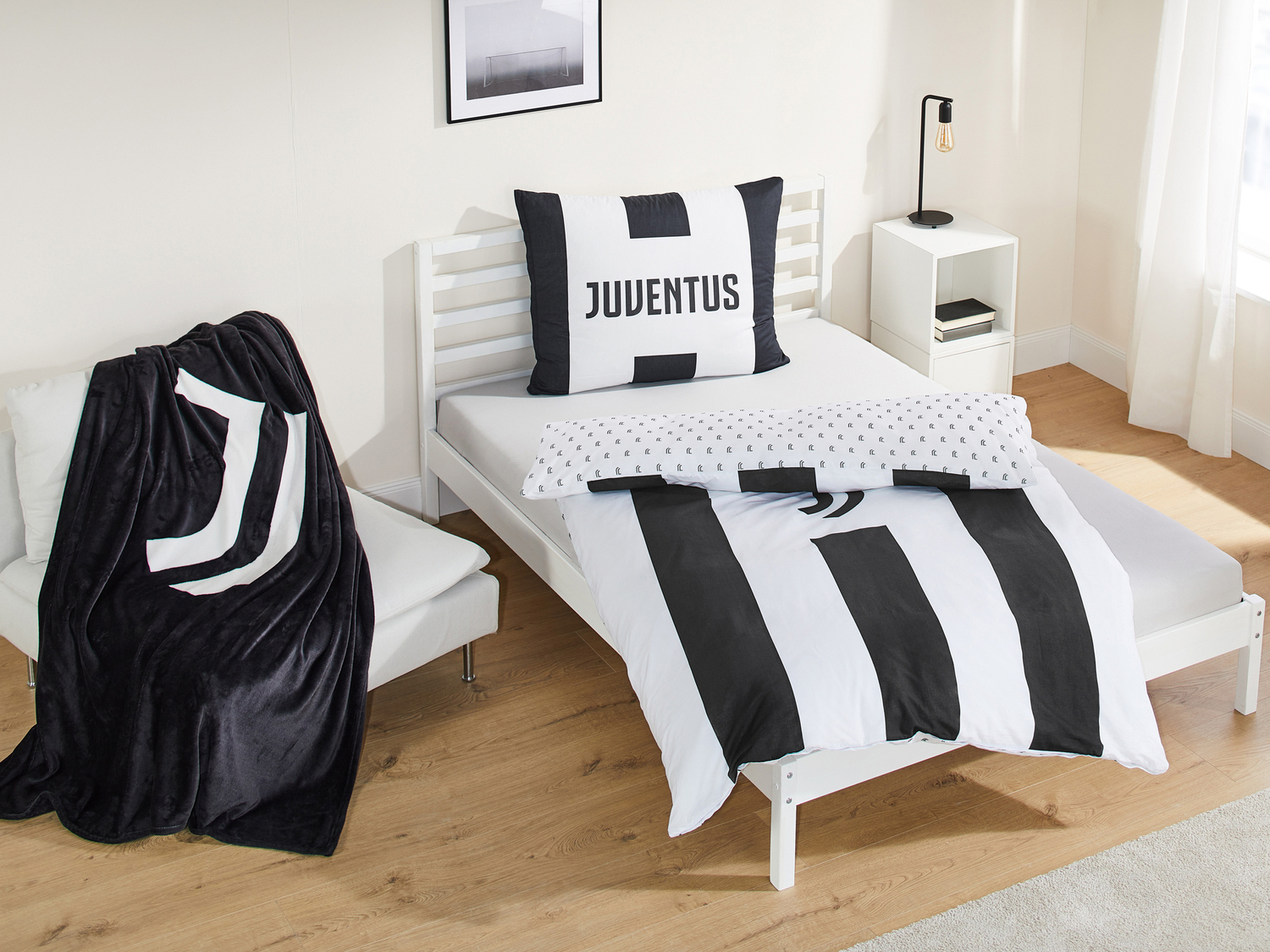 Parure copripiumino singolo Juventus Juventus, prezzo 24.99 &#8364; 
- Double ...