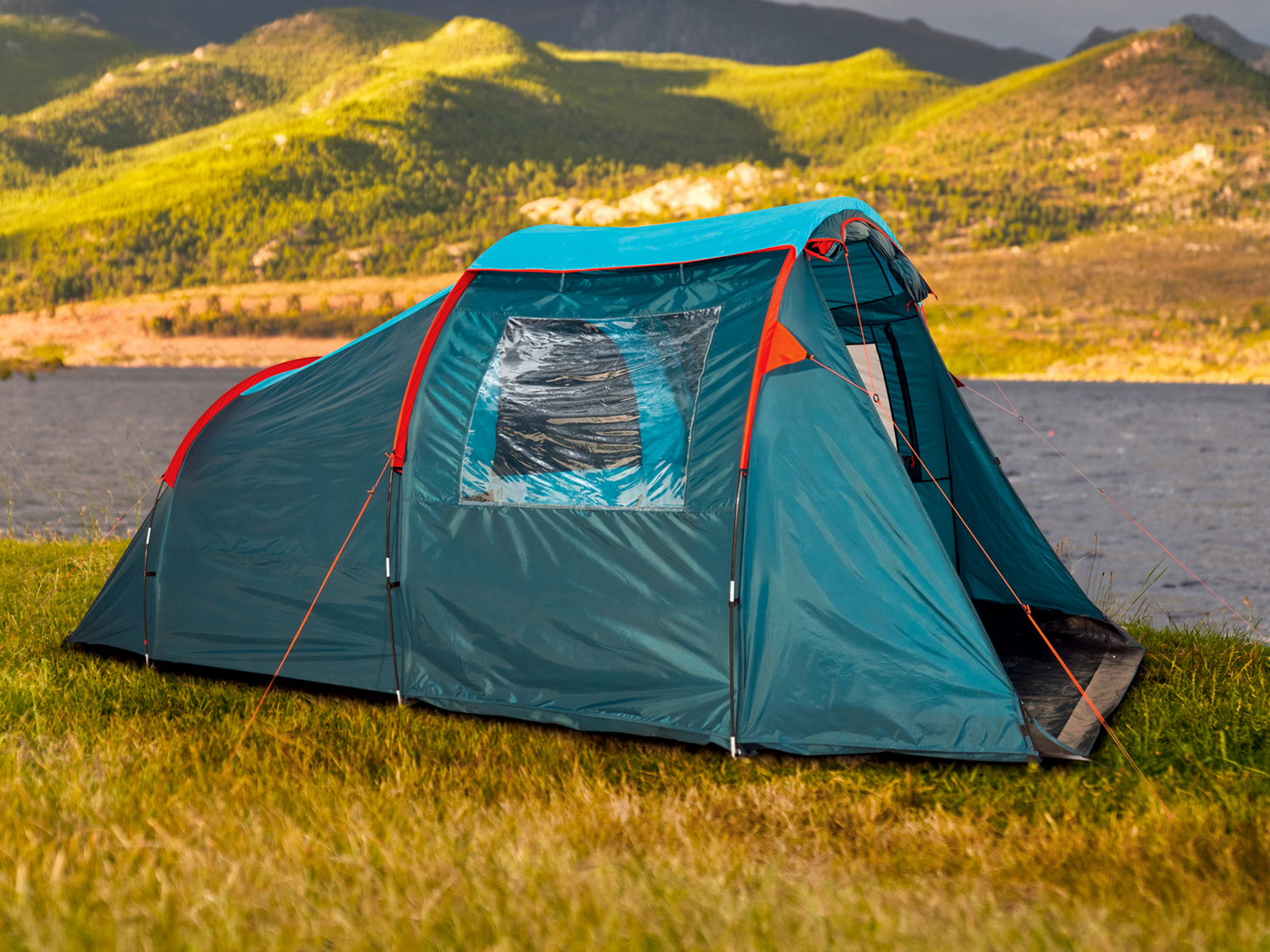 Tenda da campeggio Rocktrail, prezzo 99.00 &#8364; 
4 posti 
- Facile da montare ...