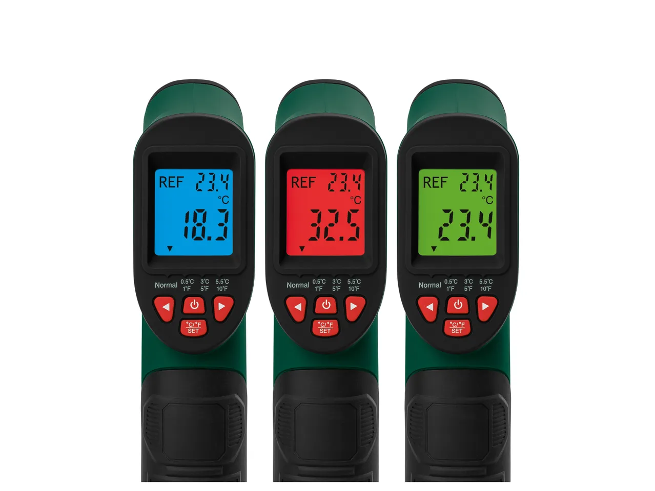 Misuratore di temperatura ad infrarossi , prezzo 14.99 EUR 
Misuratore di temperatura ...