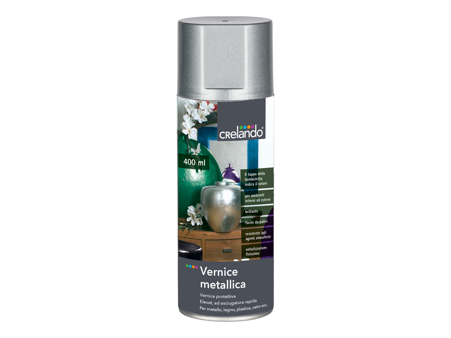 Vernice spray effetto pietra o metallica Crelando, le prix 3.99 &#8364; 
400 ...