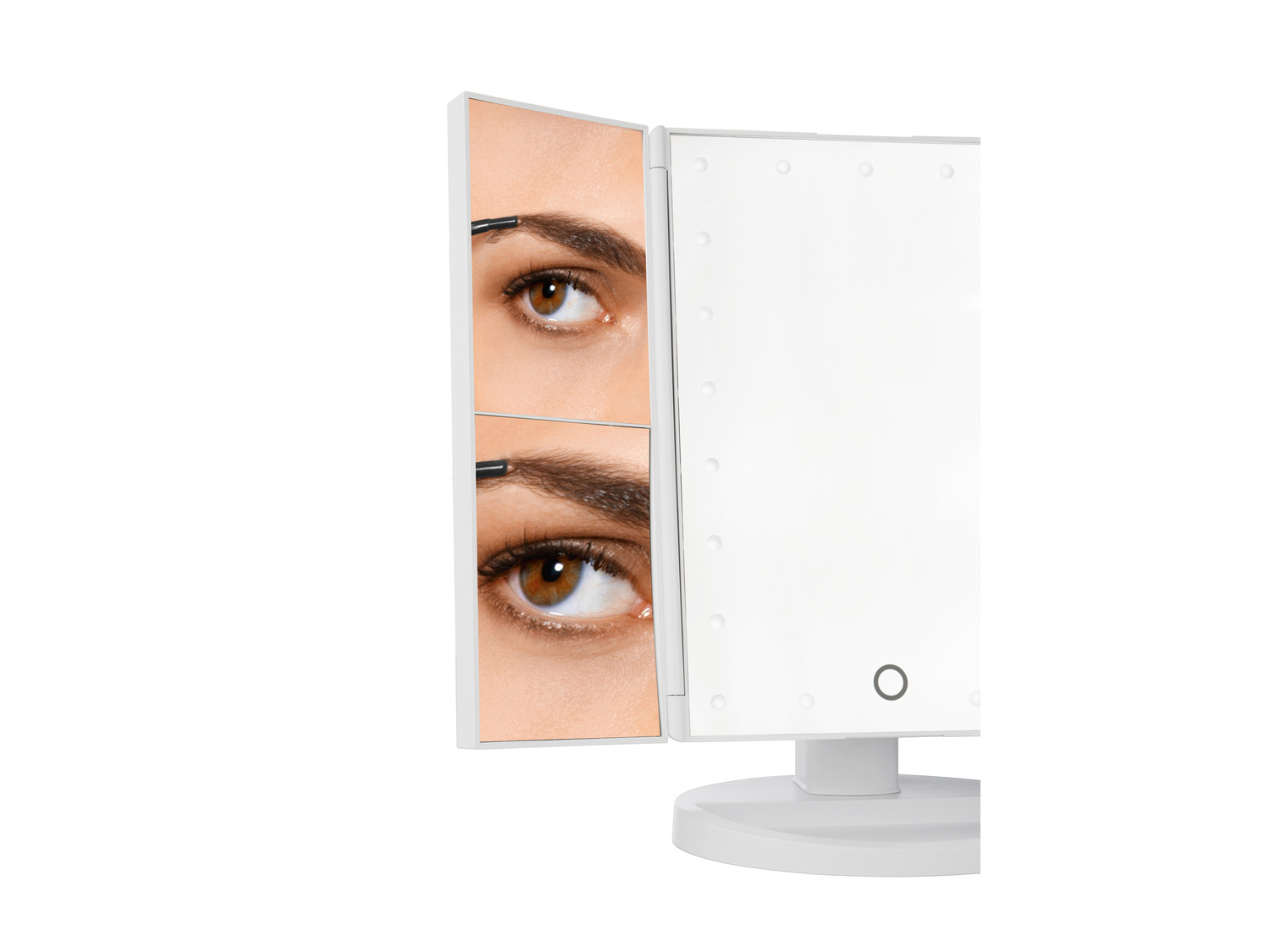 Specchio a LED per il trucco Miomare, prezzo 19.99 &#8364; 
- Specchio con LED ...