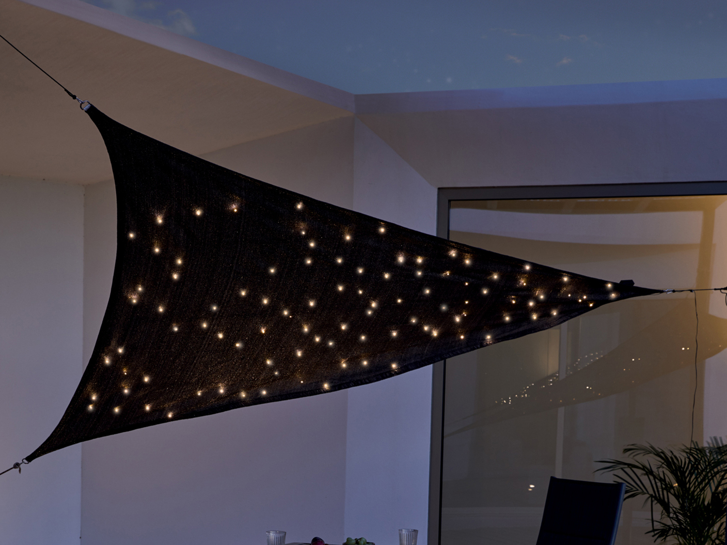 Tenda a vela parasole con illuminazione LED Florabest, prezzo 22.99 &#8364; ...
