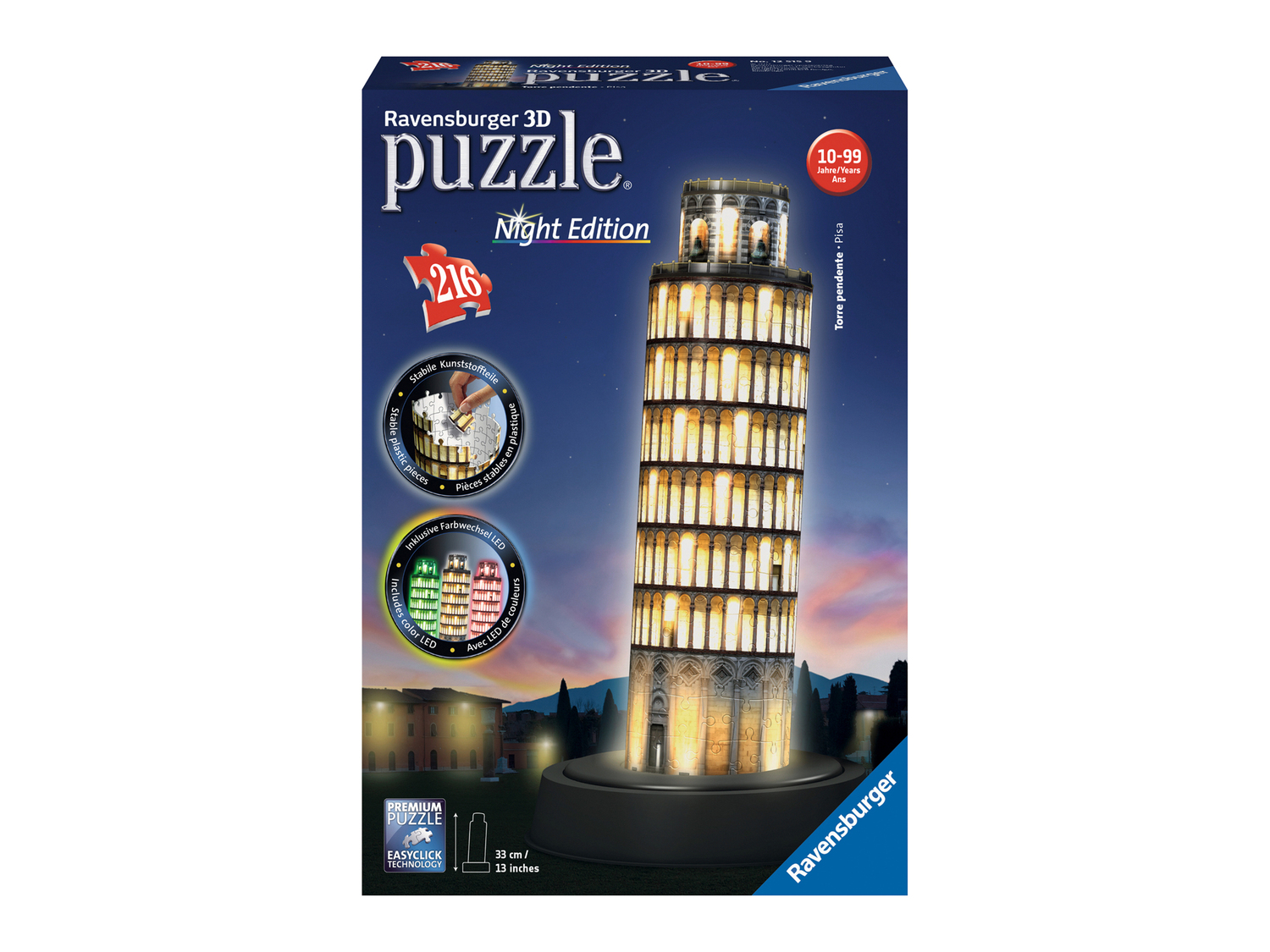 Puzzle 3D con LED Ravensburger, prezzo 19.99 €  

Caratteristiche