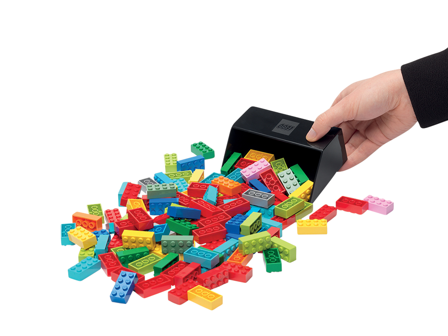 Set raccoglitori e contenitore Lego, prezzo 12.99 &#8364; 
3 pezzi 
- Et&agrave; ...