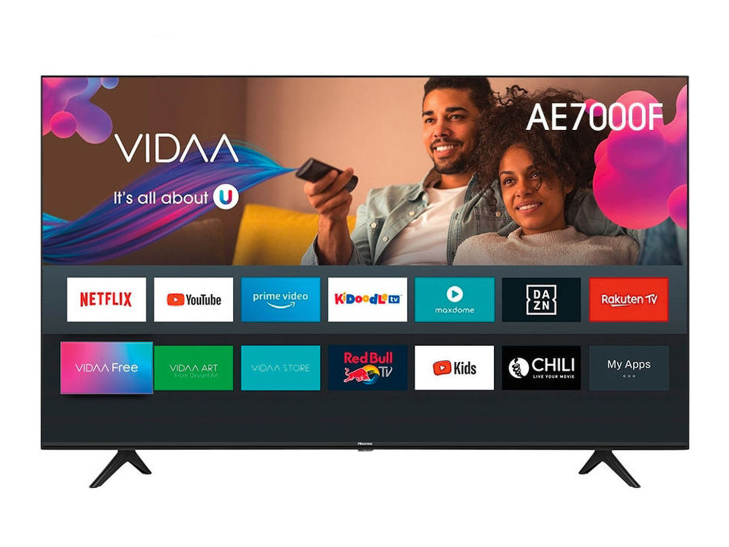 Televisore 58 UHD Smart TV Hisense, prezzo 399.00 &#8364; 
- 4K
- DVB-T/T2/C/S/S2
- ...