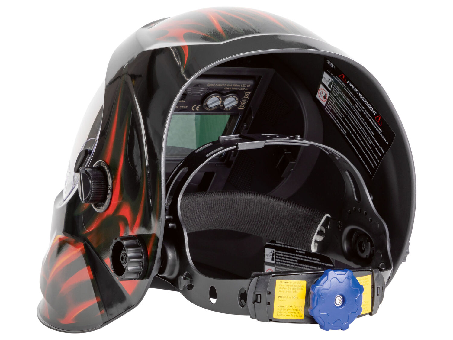Maschera automatica da saldatore con LED Parkside, prezzo 29.99 &#8364; 
- Adatta ...