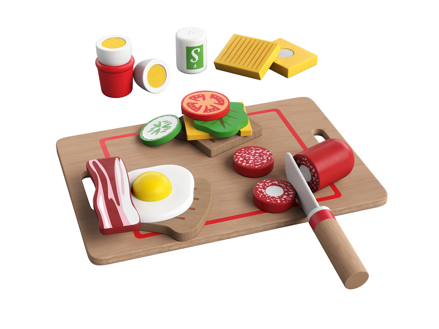 Set alimenti giocattolo in legno Playtive, prezzo 6.99 &#8364; 

Caratteristiche

- ...