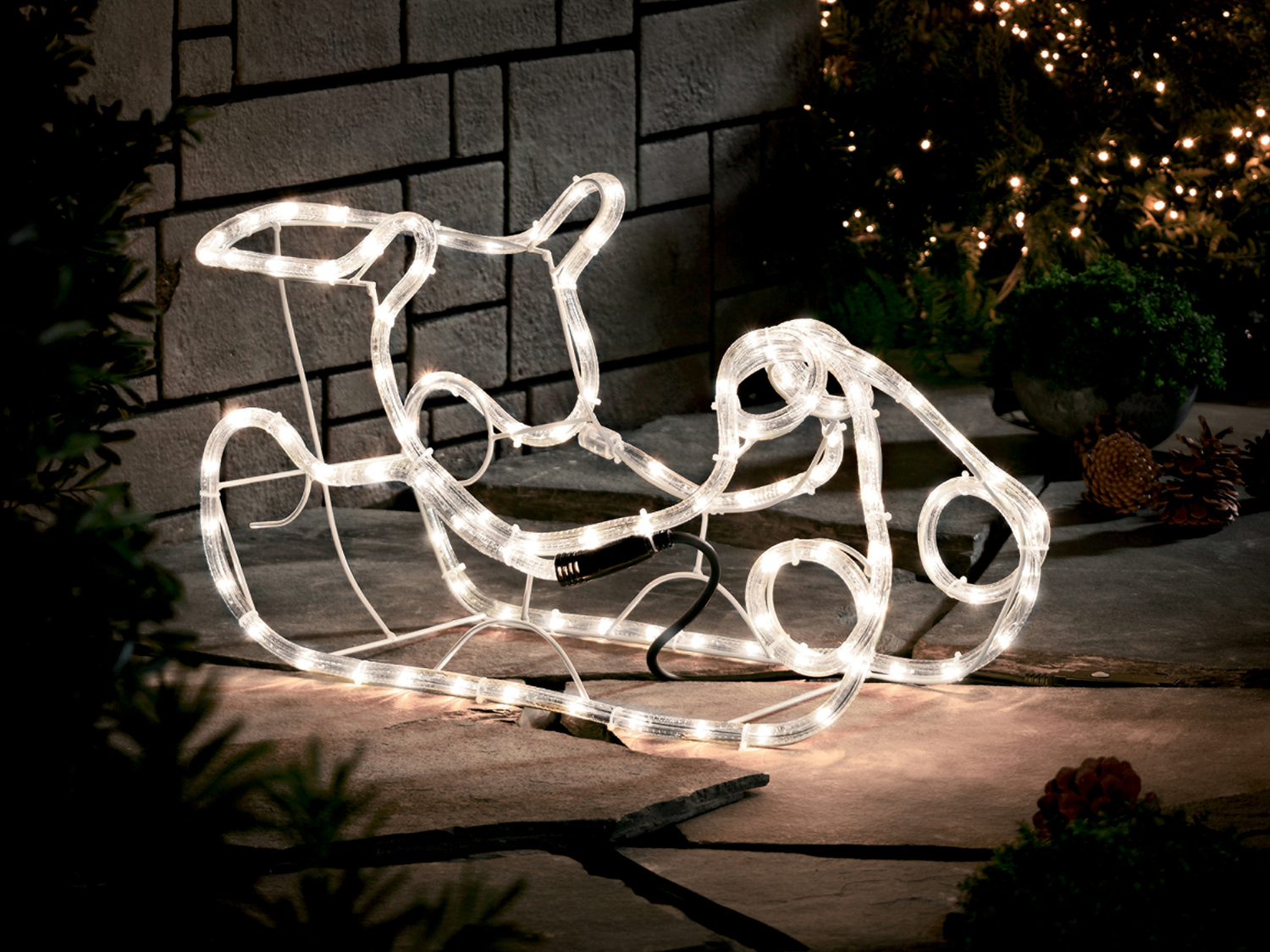 Decorazione natalizia 3D Livarno, prezzo 39.99 &#8364; 
- Luce bianca calda
- ...