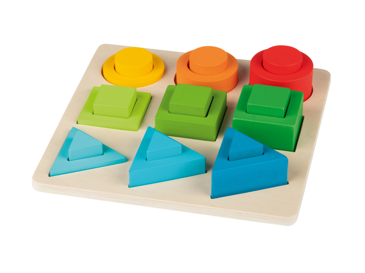 Gioco Montessori Geometria o matematica Playtive, prezzo 9.99 &#8364; 
- Stimola ...