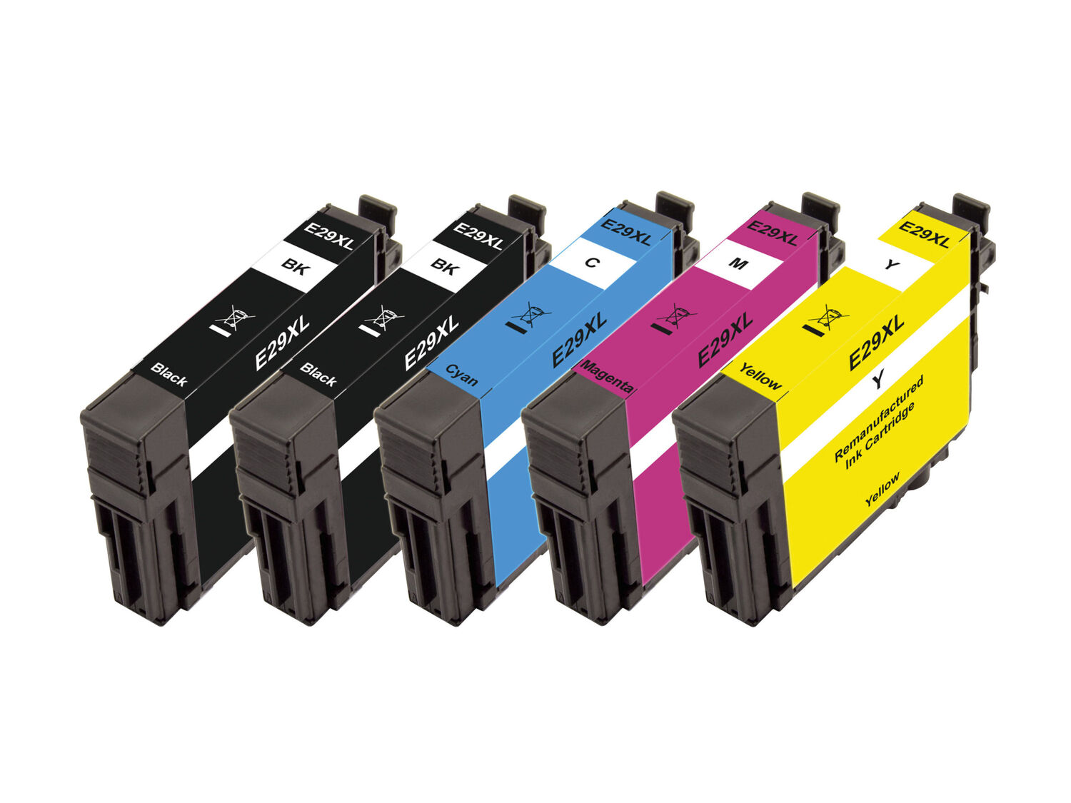 Cartucce Multipack per stampanti Canon, Epson, HP Peach, prezzo 6.99 € 
5 pezzi ...
