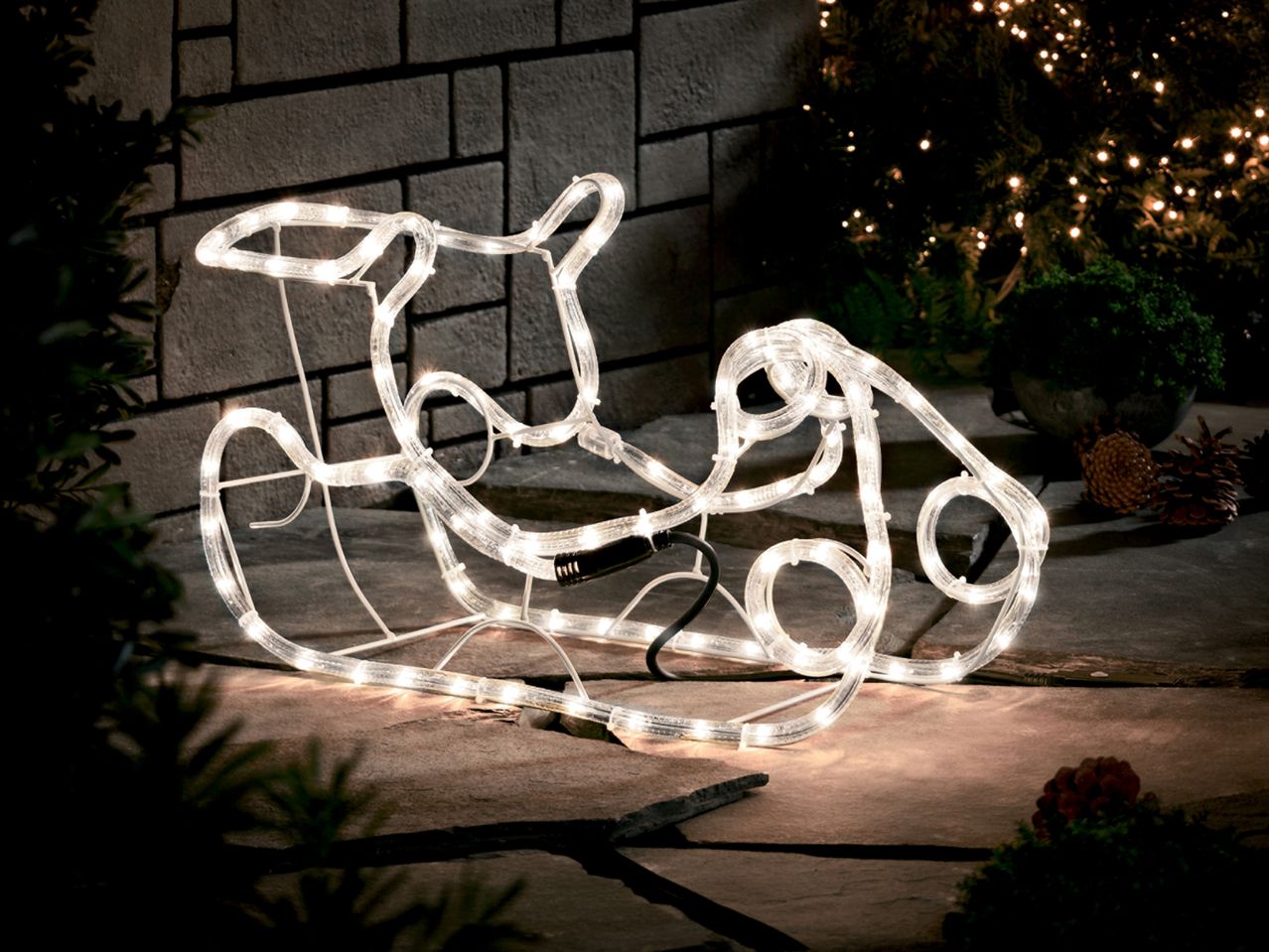Decorazione natalizia 3D , prezzo 39.99 EUR 
Decorazione natalizia 3D 
- Luce bianca ...