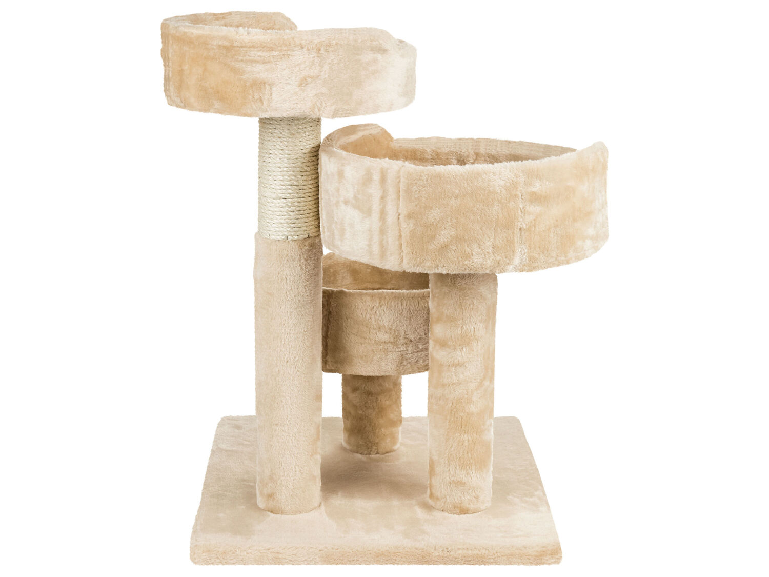 Tiragraffi a torre per gatti Zoofari, prezzo 39.99 € 
- Dimensione cestelli:
- ...