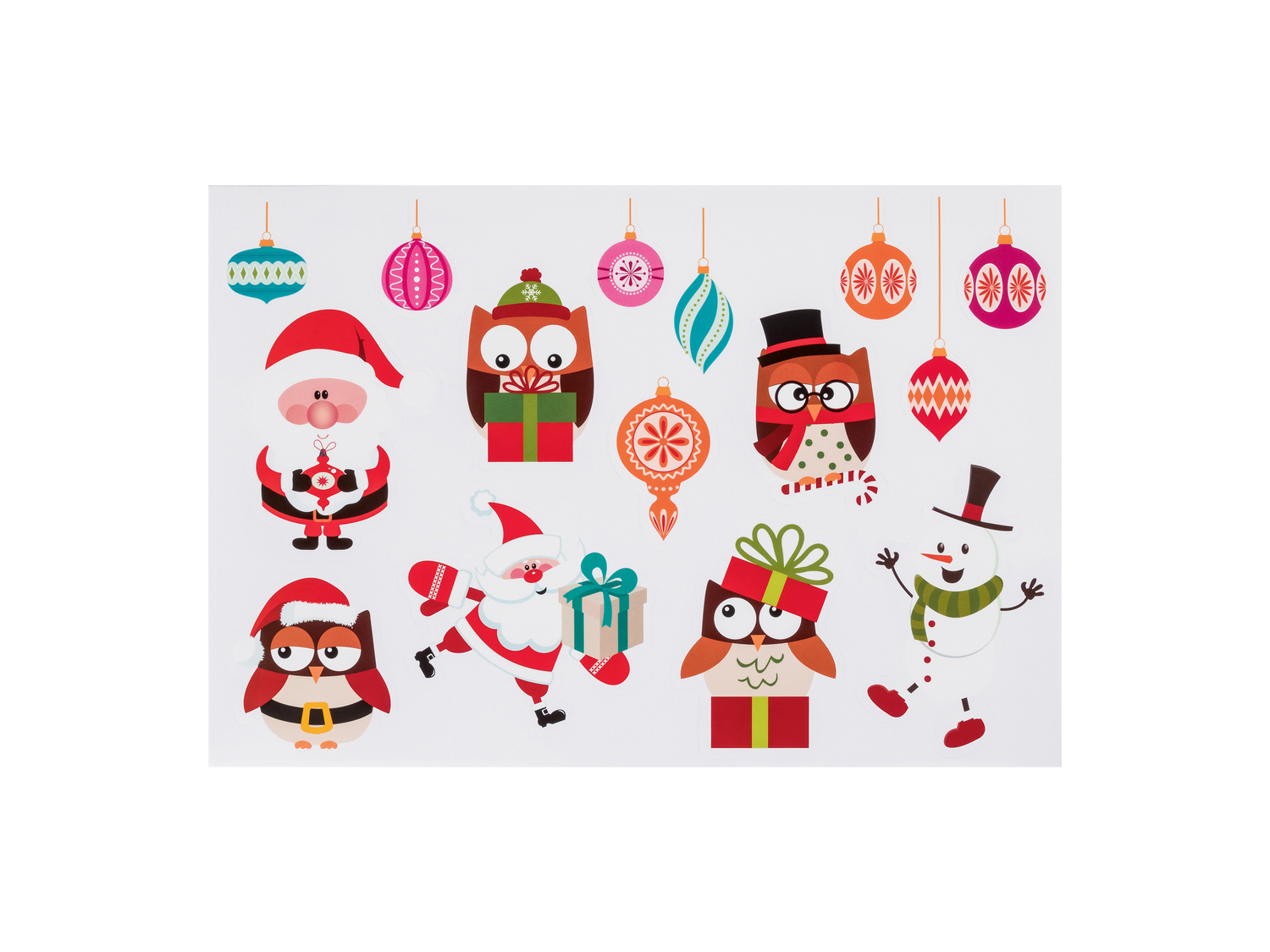 Decorazioni natalizie adesive Melinera, prezzo 0.99 &#8364;  

Caratteristiche