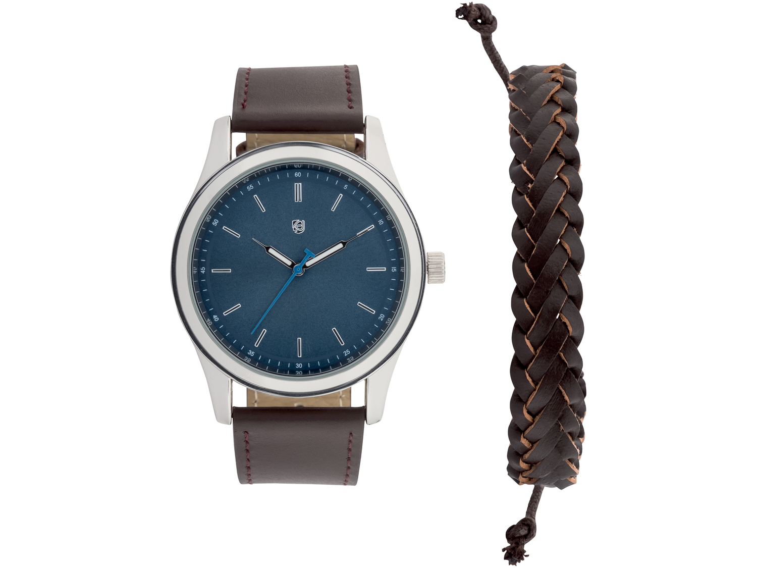 Set orologio e braccialetto da uomo Auriol, prezzo 7.99 &#8364; 
- Batteria ...