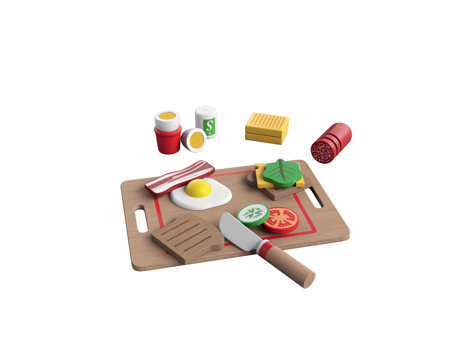 Set alimenti giocattolo in legno Playtive, prezzo 5.99 &#8364; 
- Et&agrave; ...