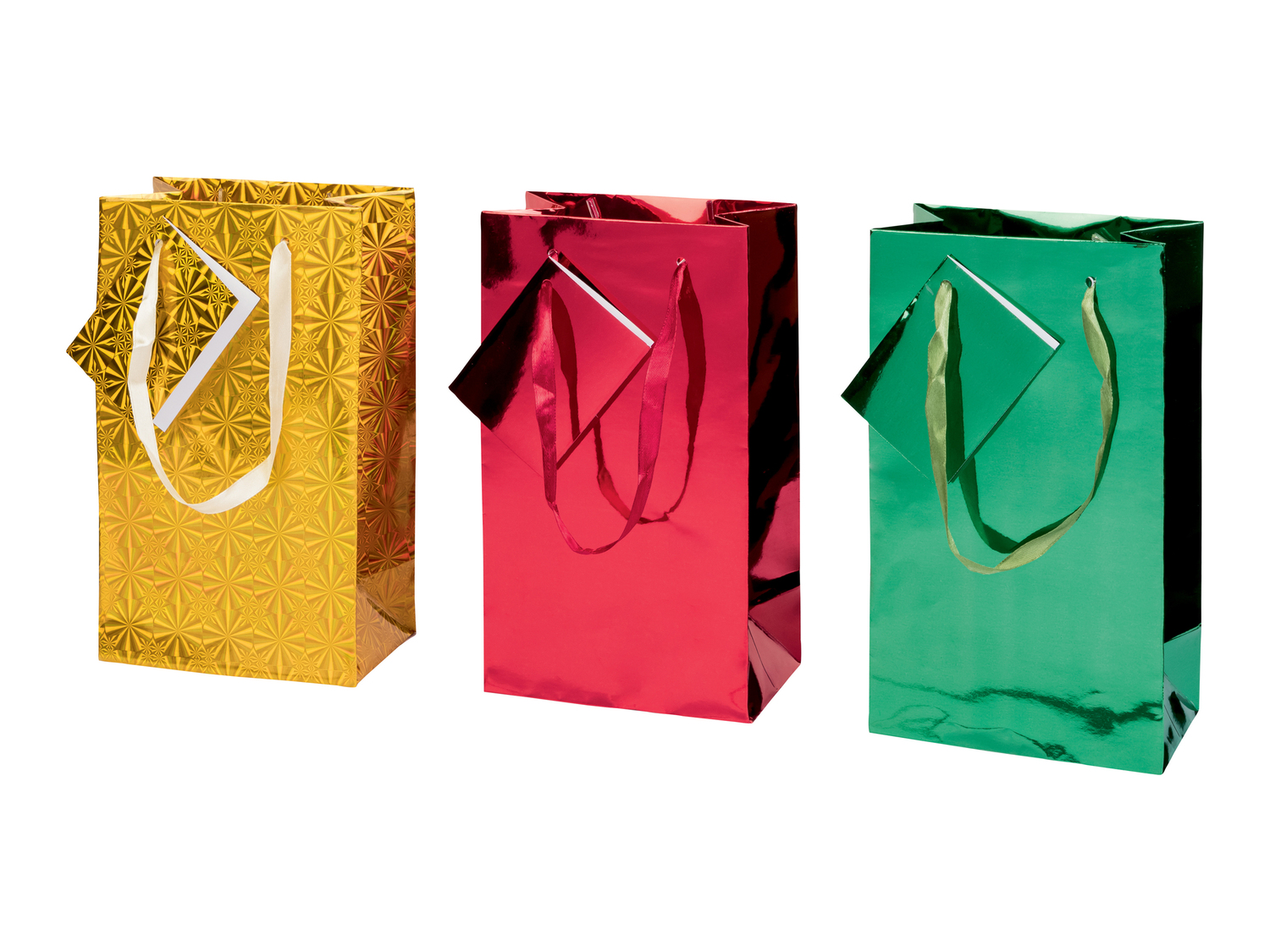 Set sacchetti regalo Crelando, prezzo 1.99 &#8364; 
3 o 6 pezzi
Caratteristiche

- ...